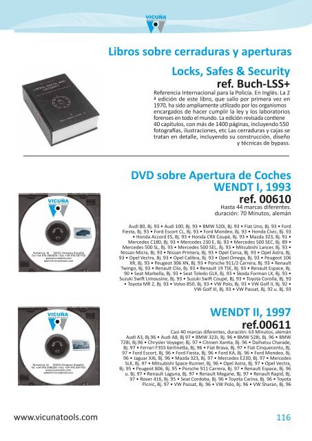 Catálogo de Herramientas 2016