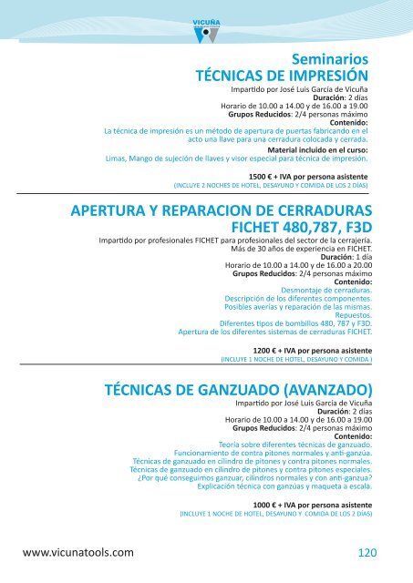 Catálogo de Herramientas 2016
