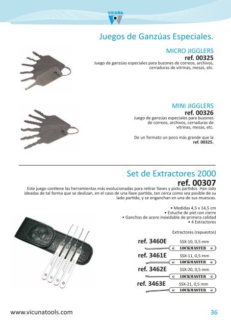 Catálogo de Herramientas 2016