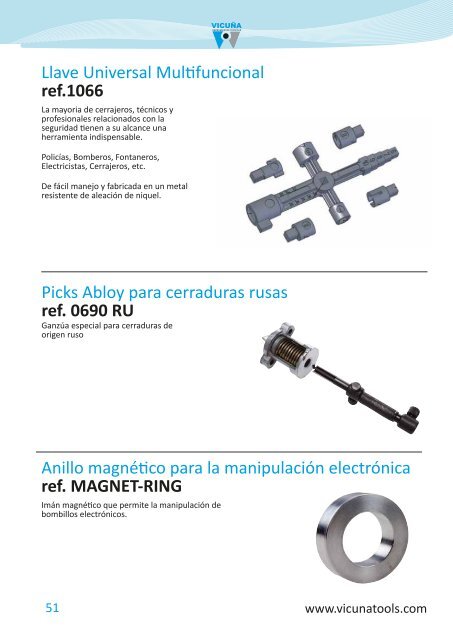 Catálogo de Herramientas 2016