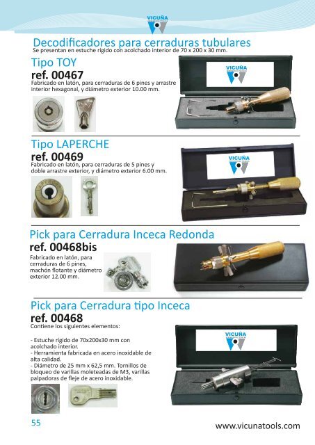 Catálogo de Herramientas 2016