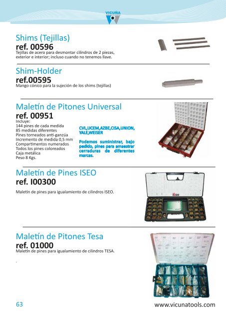 Catálogo de Herramientas 2016