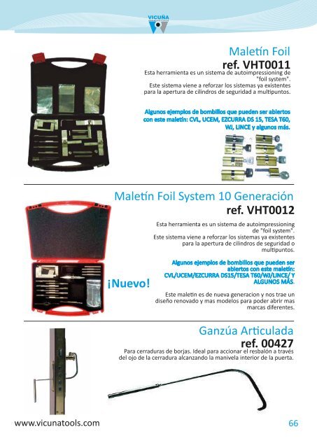 Catálogo de Herramientas 2016