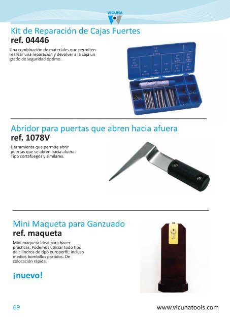 Catálogo de Herramientas 2016