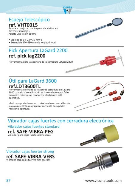 Catálogo de Herramientas 2016