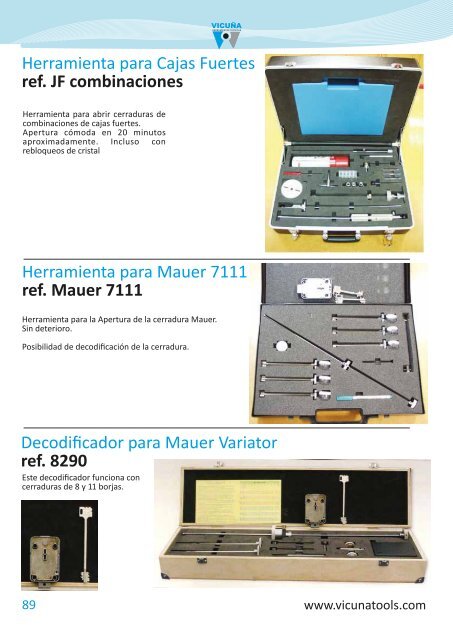 Catálogo de Herramientas 2016