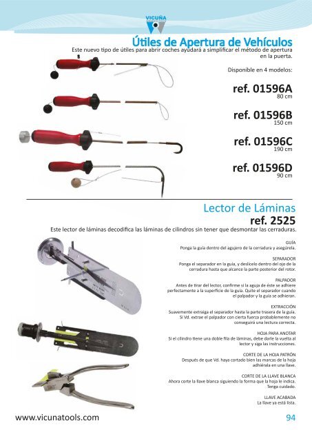 Catálogo de Herramientas 2016