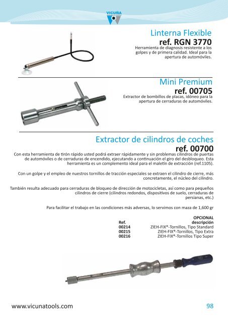 Catálogo de Herramientas 2016