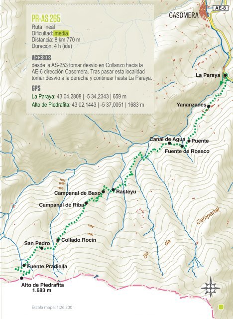 RUTAS DE SENDERISMO