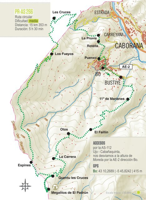 RUTAS DE SENDERISMO