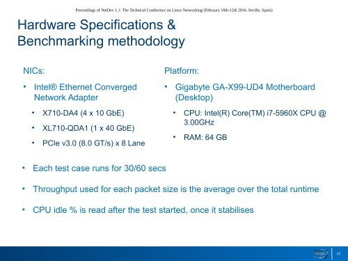 An Adventure of Analysis and Optimisation of the Linux Networking Stack