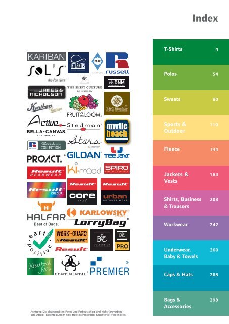 Textilien Wetrends 2016