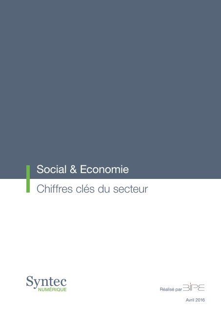 Social & Economie Chiffres clés du secteur