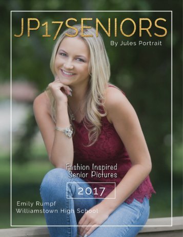 Fashion Inspired Senior Pictures at Jules