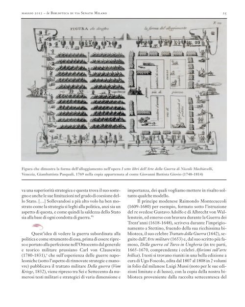 Scarica l'edizione di maggio - Biblioteca di via Senato