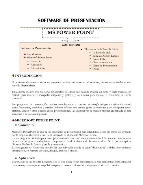  POWER POINT REVISTA