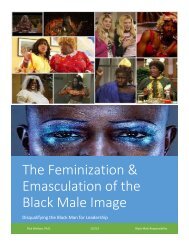 The Feminization and Emasculation of the Black Male Image 1