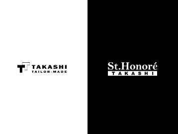 TAKASHI TAILOR MADE BRAND BOOK