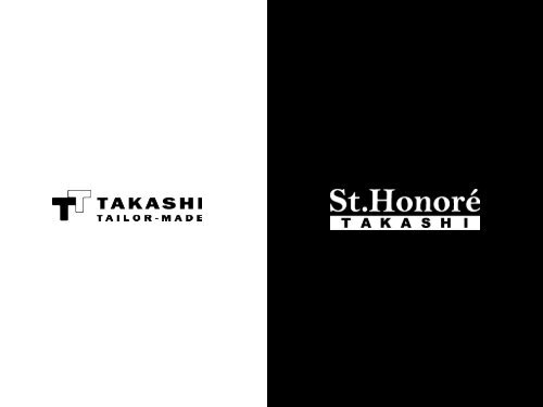 TAKASHI TAILOR MADE BRAND BOOK