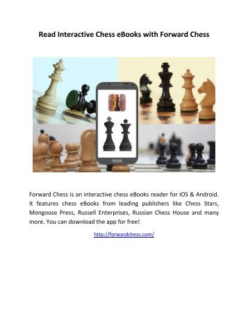 Read Interactive Chess eBooks with Forward Chess