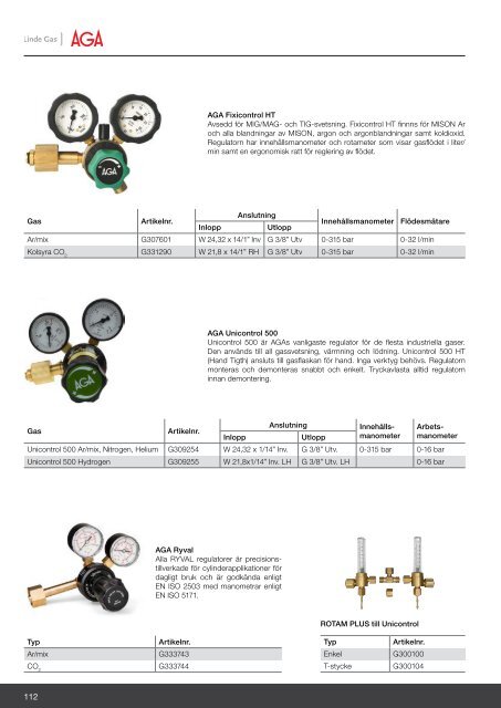 Svets och Tillbehör katalog