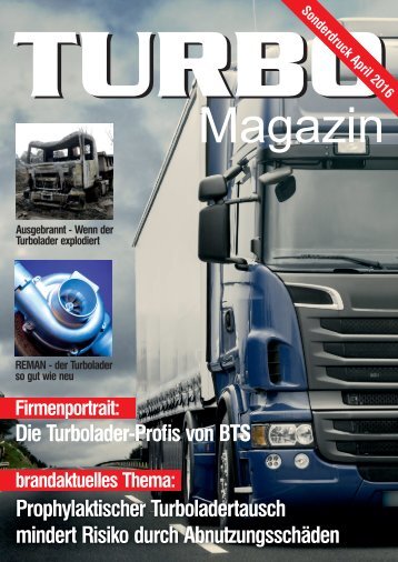 Turbo-Magazin - BTS Sonderdruck April 2016