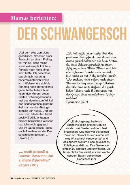 Landshuter Mama Ausgabe 1