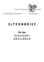 IG S L O - eV . IGS - Integrierte Gesamtschule Ernst Bloch