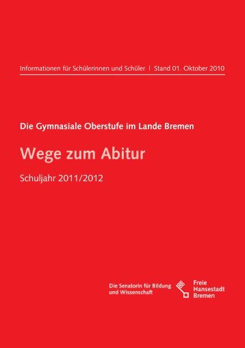 Wege zum Abitur - Gymnasium Obervieland - Bremen