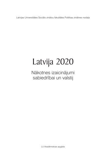 Latvija 2020 - LU SZF - Latvijas Universitāte