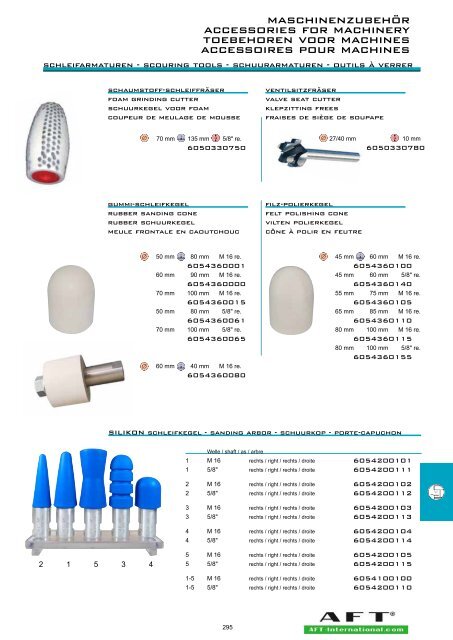 catalog AFT Maschinen