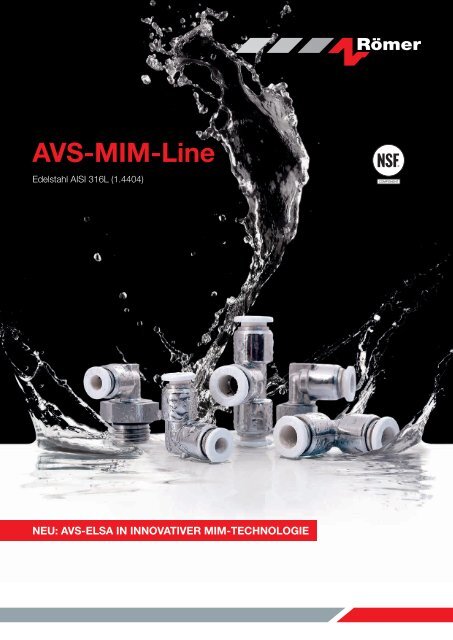 AVS-MIM-Line Edelstahl AISI 316L