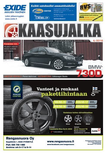 Kaasujalka 4/2016, Keski-Suomi