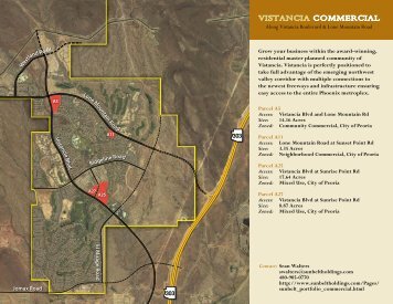 VISTANCIA COMMERCIAL - Sunbelt Holdings