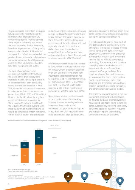 Fintech and the evolving landscape