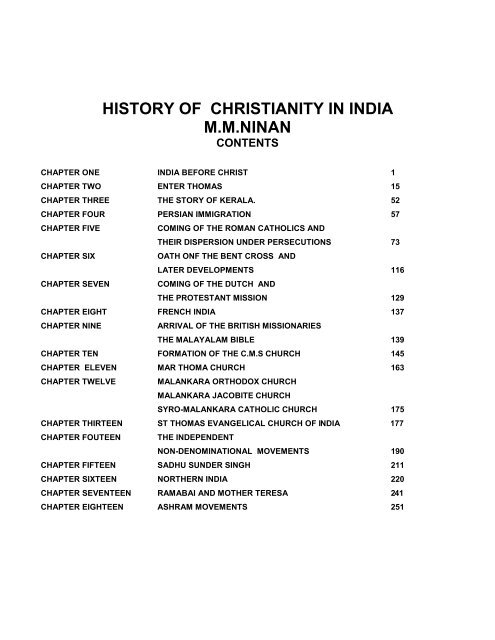 Indian Christianity