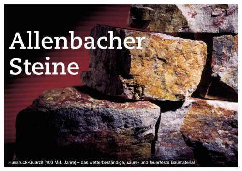 Allenbacher STeine - Juchem-Gruppe
