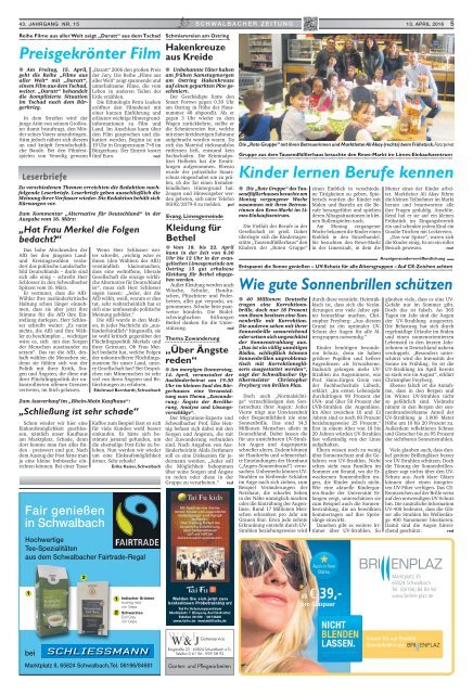 Schwalbacher Zeitung