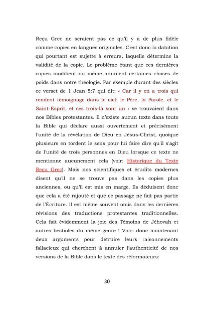 Versions et révisions de la Bible