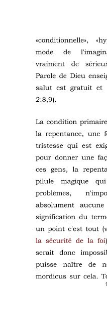 Nouvelle Naissance ou Différente Origine?