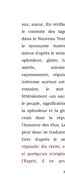 Nouvelle Naissance ou Différente Origine?