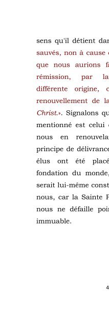 Nouvelle Naissance ou Différente Origine?