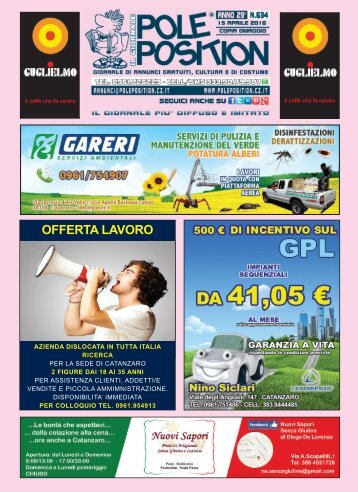OFFERTA LAVORO