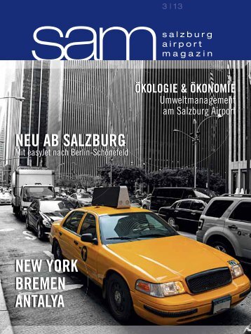 Salzburg Airport Magazin SAM 2013-01