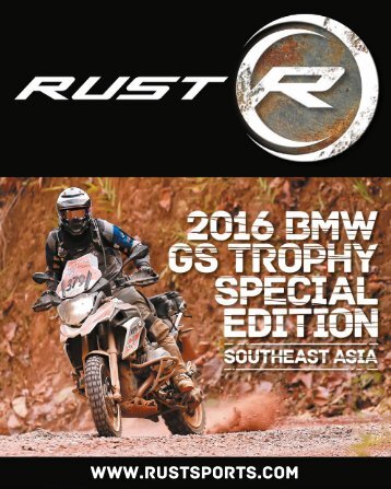 RUST magazine: BMW GS Trophy Special Edition 2016