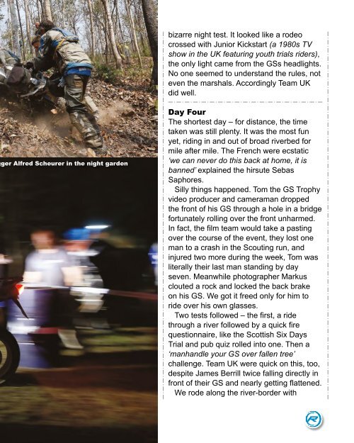 RUST magazine: BMW GS Trophy Special Edition 2016
