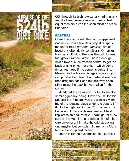 RUST magazine: BMW GS Trophy Special Edition 2016