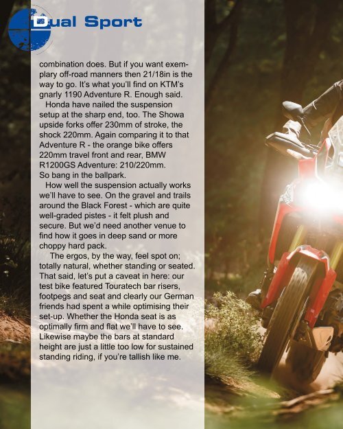 RUST magazine: 2016 Honda Africa Twin Special