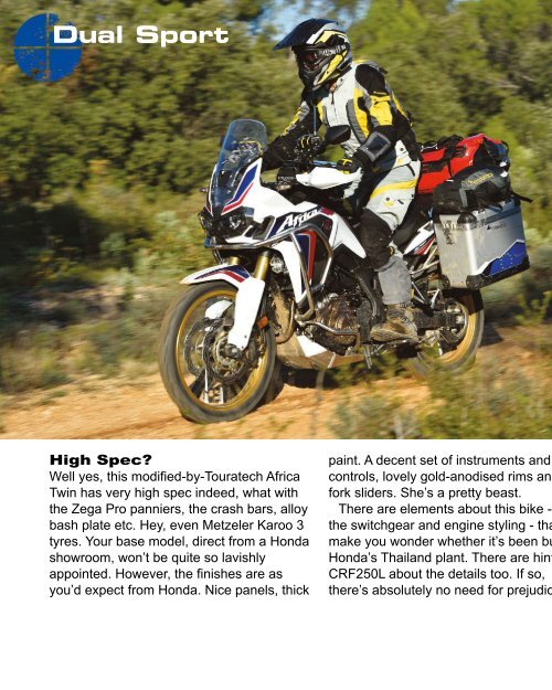 RUST magazine: 2016 Honda Africa Twin Special