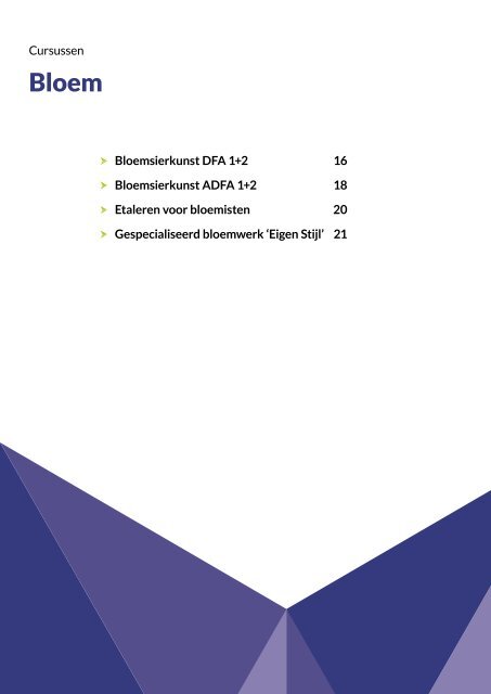 Cursusoverzicht 2015-2016